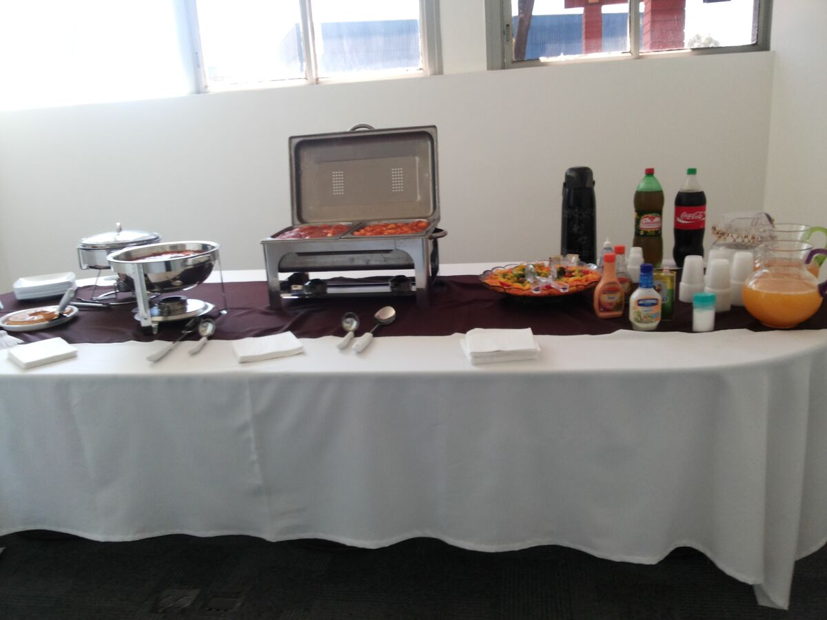 Coffee break elegante para reunião executiva